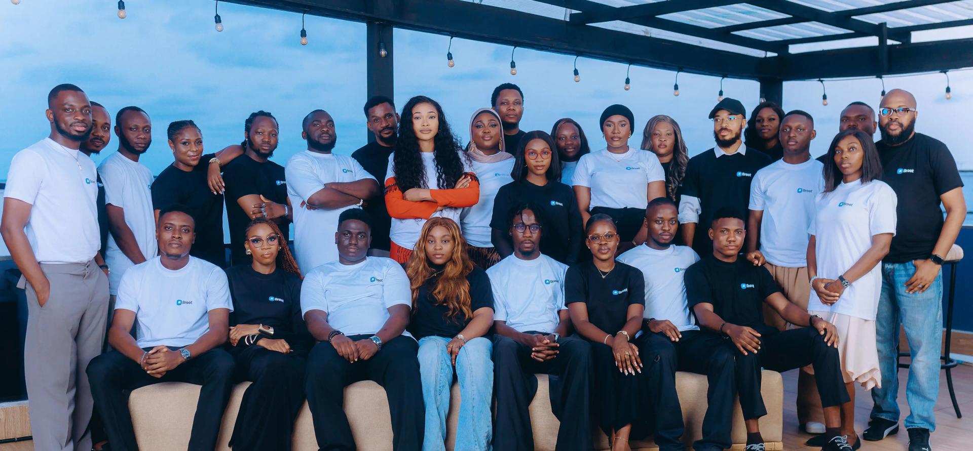 Breet team members at the office