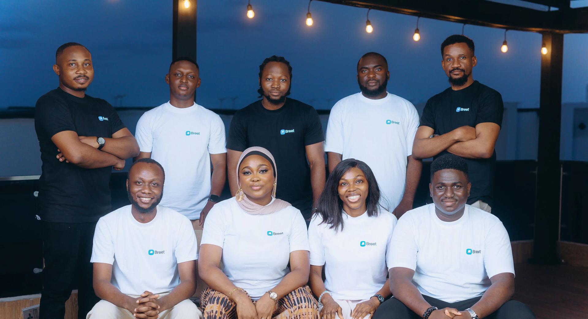 Breet team members at the office