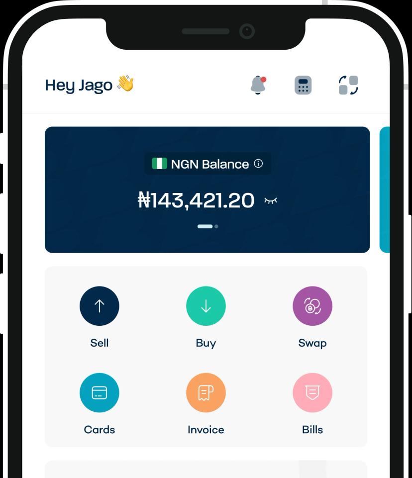 breet mobile screen modern dashboard menu icons