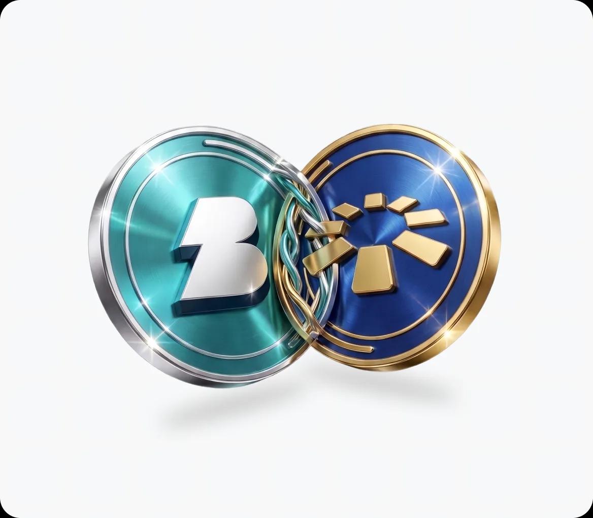Cardtonic and Breet branded 3D crypto coins