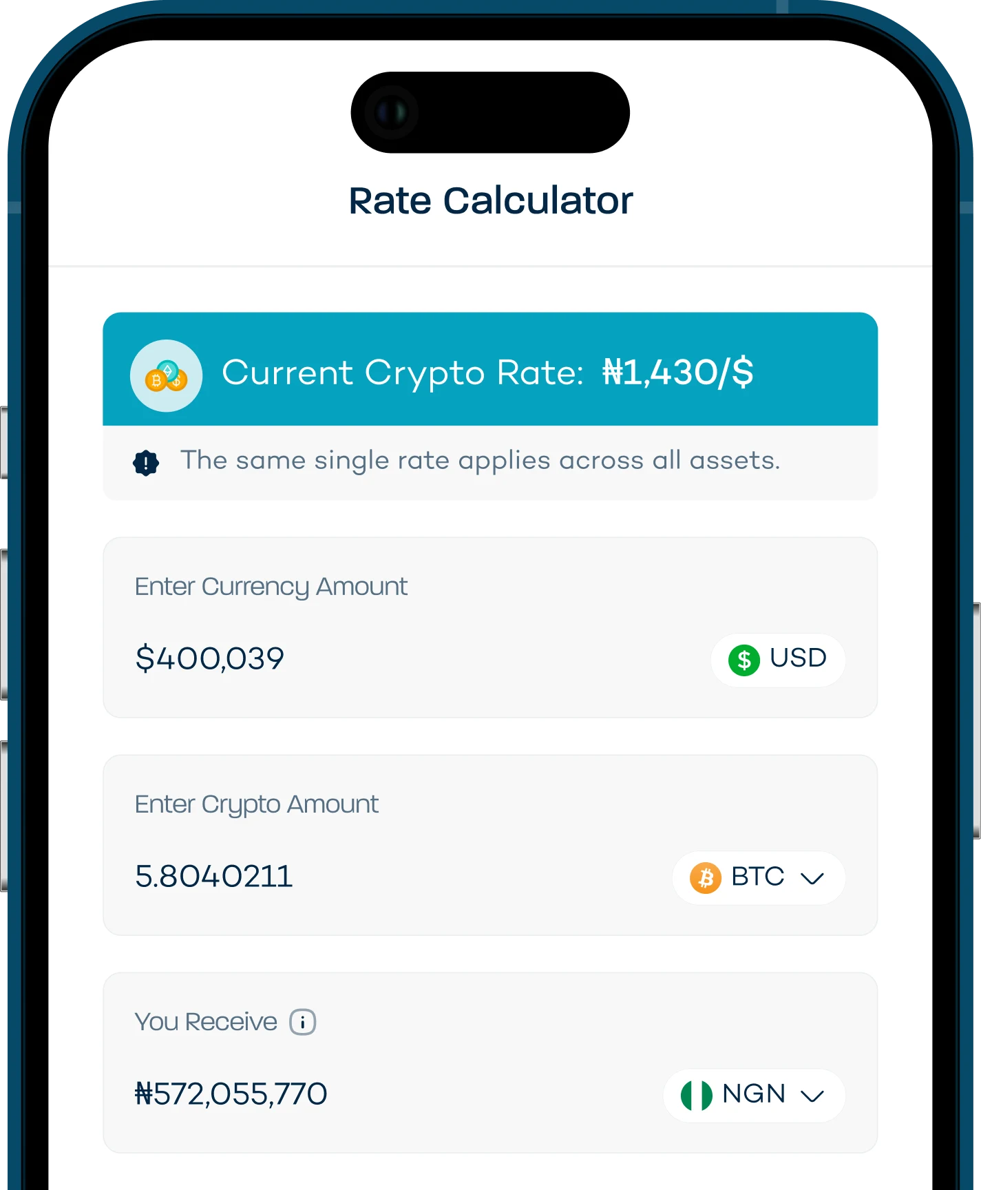 breet landing swap crypto